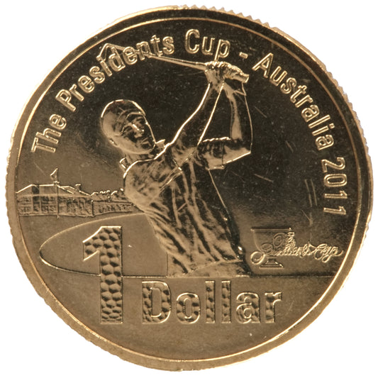 2011 $1 Coin - The Presidents Cup