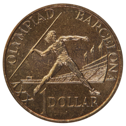 1992 $1 Coin - Barcelona Olympics