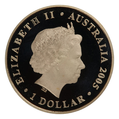 2005 $1 Coin - Living Icons of Australia