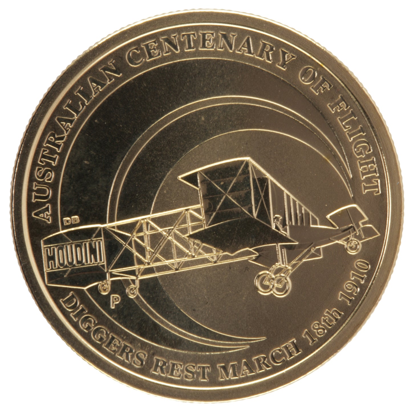 2010 $1 Coin - Centenary of Powered Flight