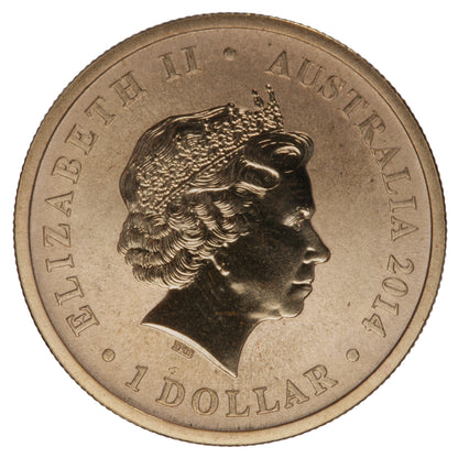 2014 $1 Coin - 150th Anniversary of A.B. "Banjo" Paterson