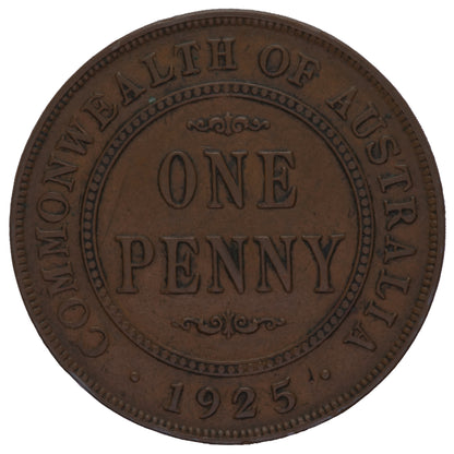 1925 Australian Penny - Fine