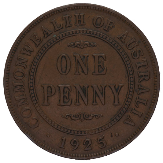 1925 Australian Penny - Fine