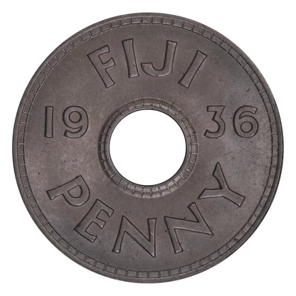 1936 Fiji - One Penny - Uncirculated