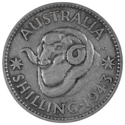 1943 (m) Australian Shilling