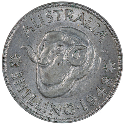 1948 Australian Shilling - Extremely Fine