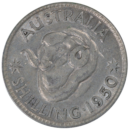 1950 Australian Shilling - Extremely Fine