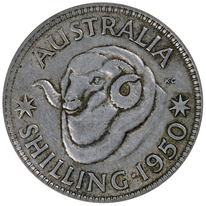 1950 Australian Shilling