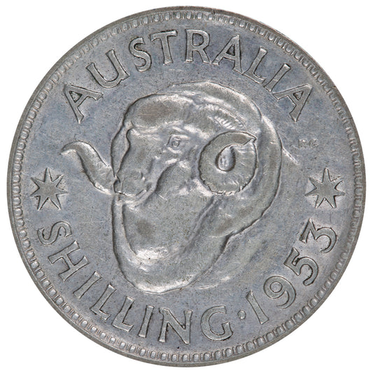 1953 Australian Shilling