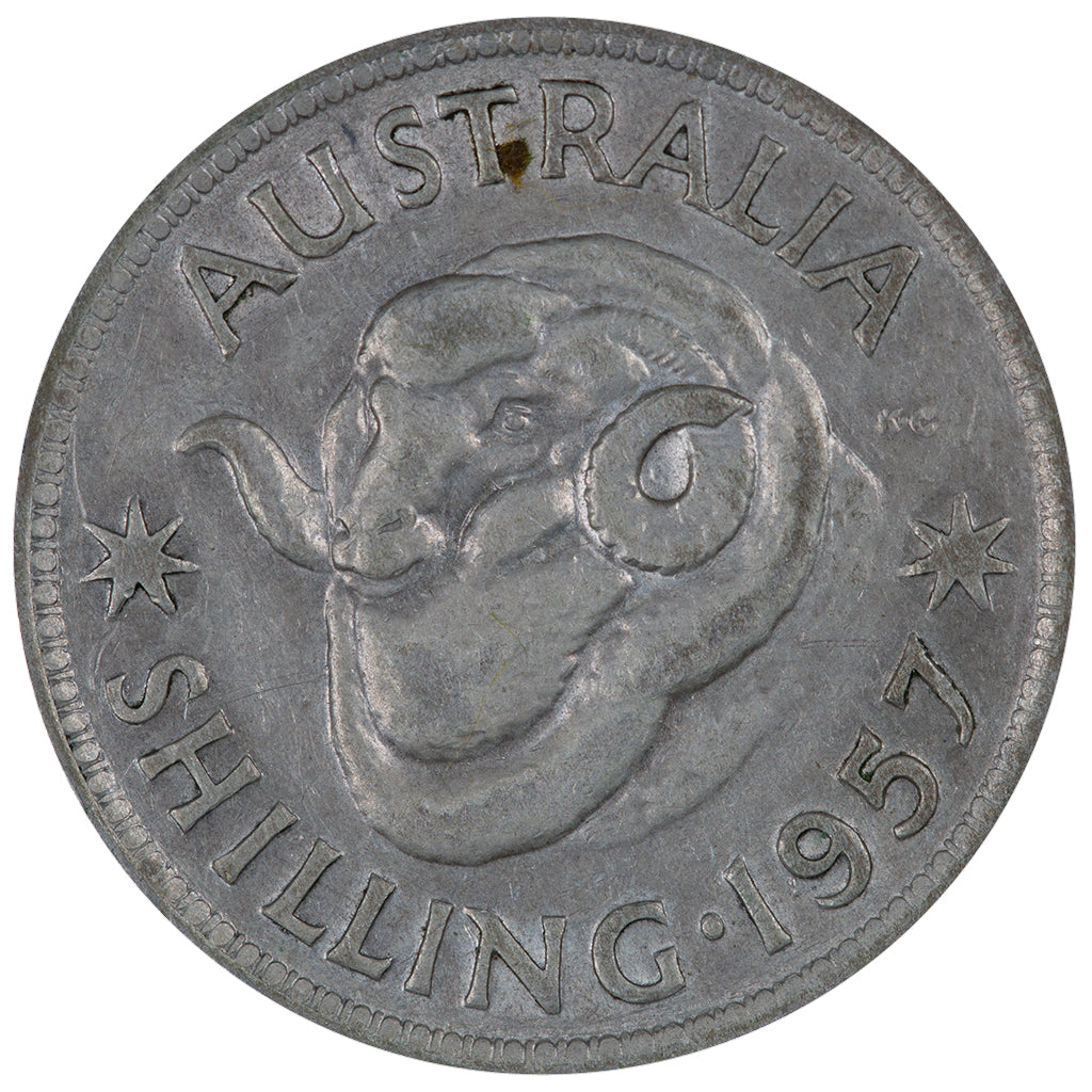 1957 Australian Shilling