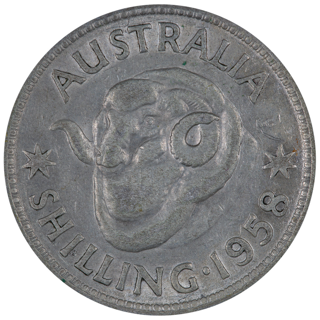 1958 Australian Shilling