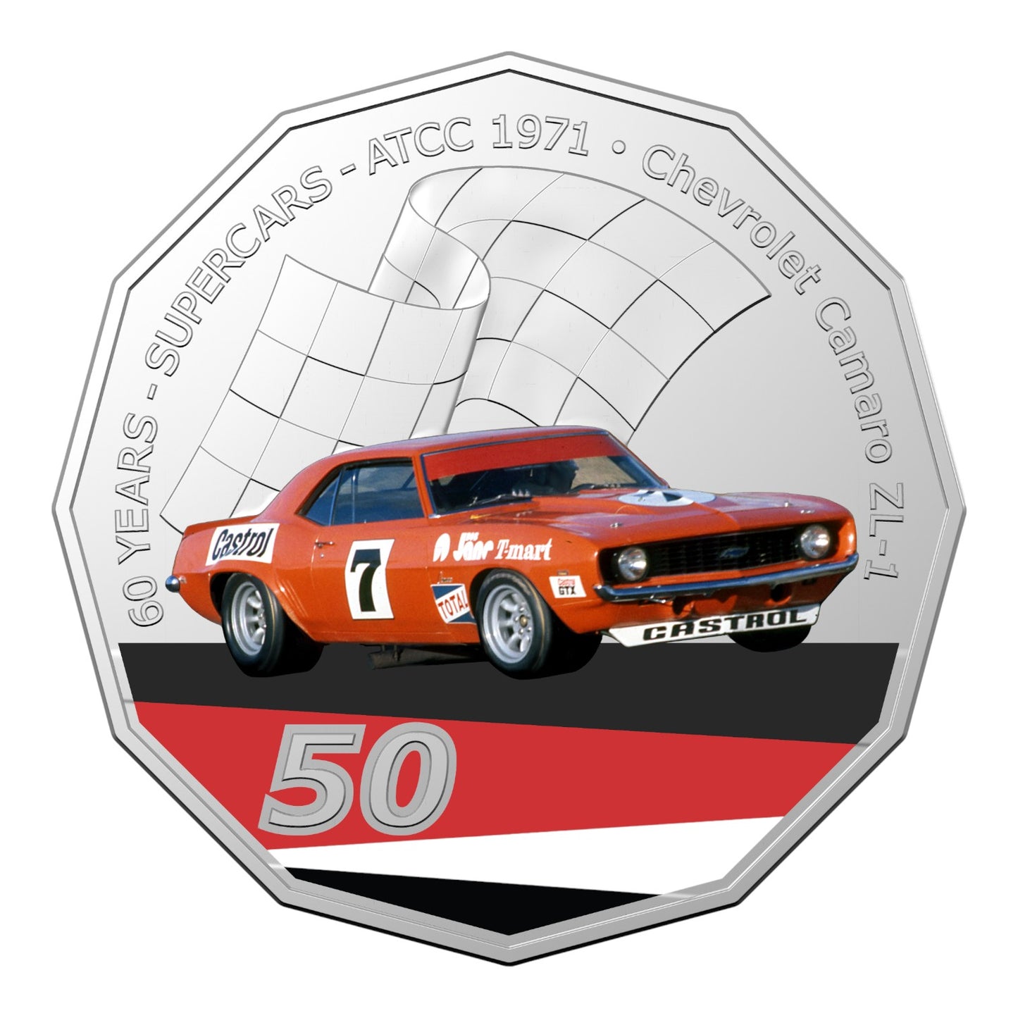 2020 50c - 1971 Chevrolet Camaro ZL-1 - 60 Years of Supercars