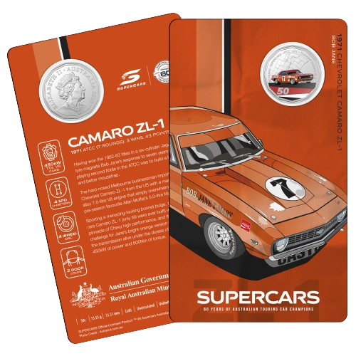 2020 50c - 1971 Chevrolet Camaro ZL-1 - 60 Years of Supercars