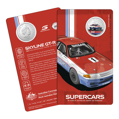2020 50c - 1991 Nissan Skyline - 60 Years of Supercars