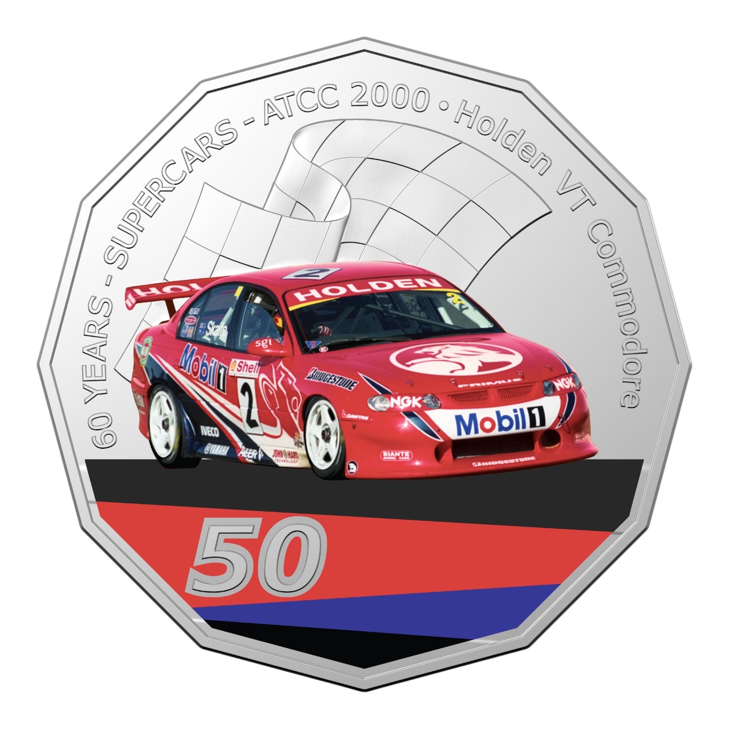 2020 50c - 2000 Holden VT Commodore - 60 Years of Supercars