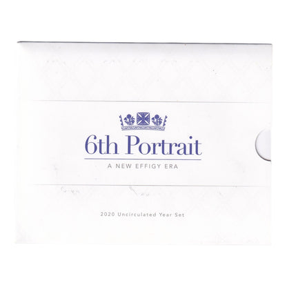 2020 Royal Australian Mint Uncirculated Set 6-coin - 6th Portrait: A New Effigy Era