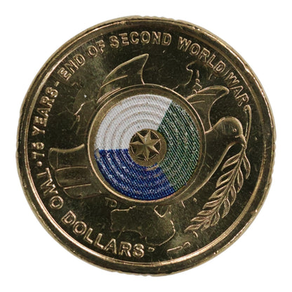 2020 $2 Coin - 75th Anniversary of the End of World War II - Uncirculated