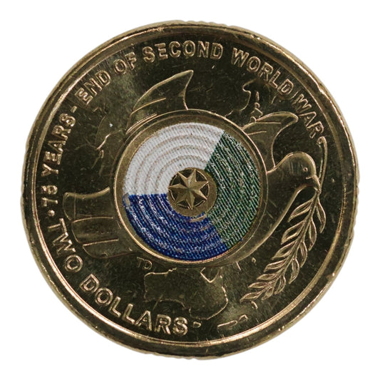2020 $2 Coin - 75th Anniversary of the End of World War II - Uncirculated