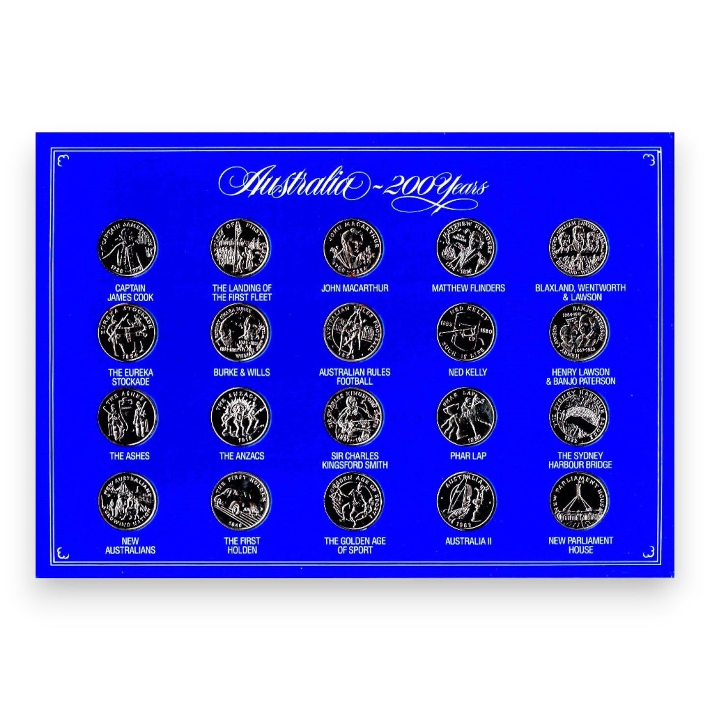 1988 Australia - 200 Years - A Commemorative Medal Collection