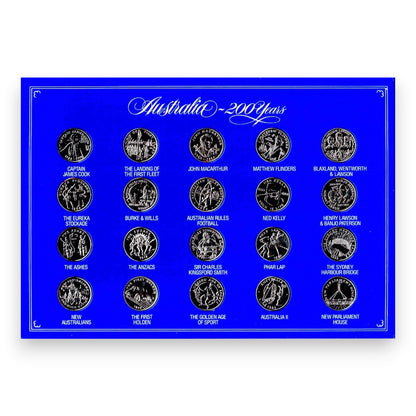 1988 Australia - 200 Years - A Commemorative Medal Collection
