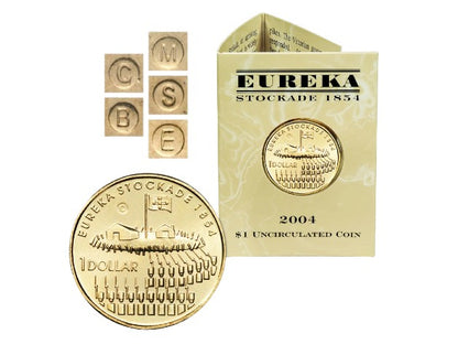 2004 $1 Coin - 150th Anniversary of the End of the Eureka Stockade