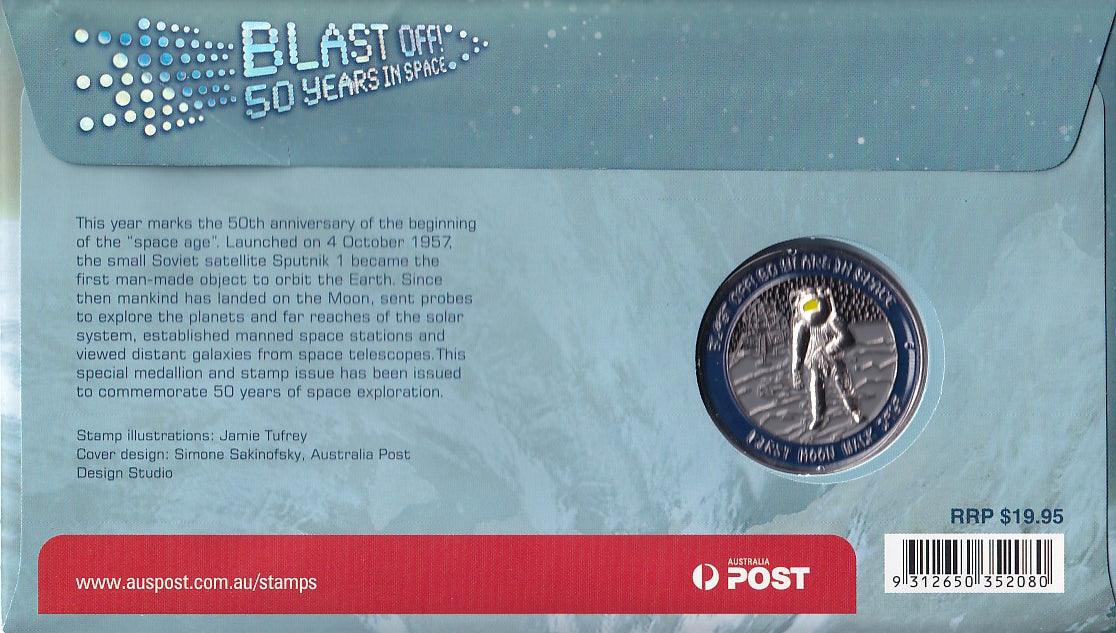 2007 PMC - Blast Off! 50 Years of Space - Loose Change Coins