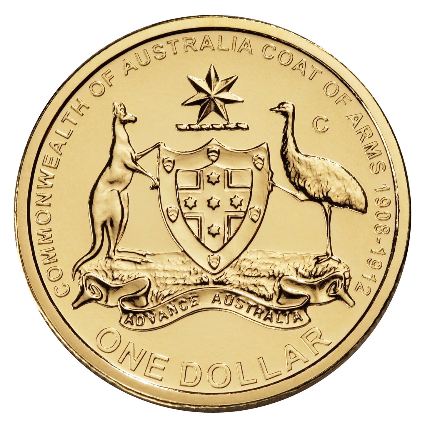 2008 $1 Coin - 100th Anniversary of the Original Coat of Arms