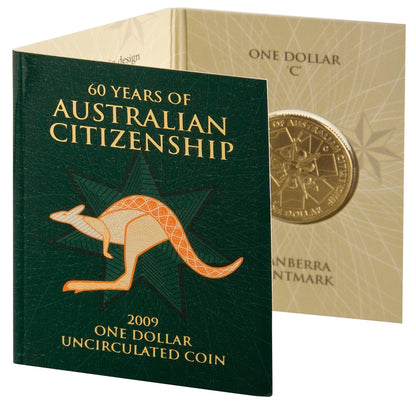 2009 $1 Coin - 60 Years of Australian Citizenship