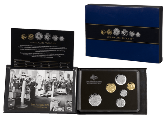 2010 Royal Australian Mint Proof Coin Set - Loose Change Coins
