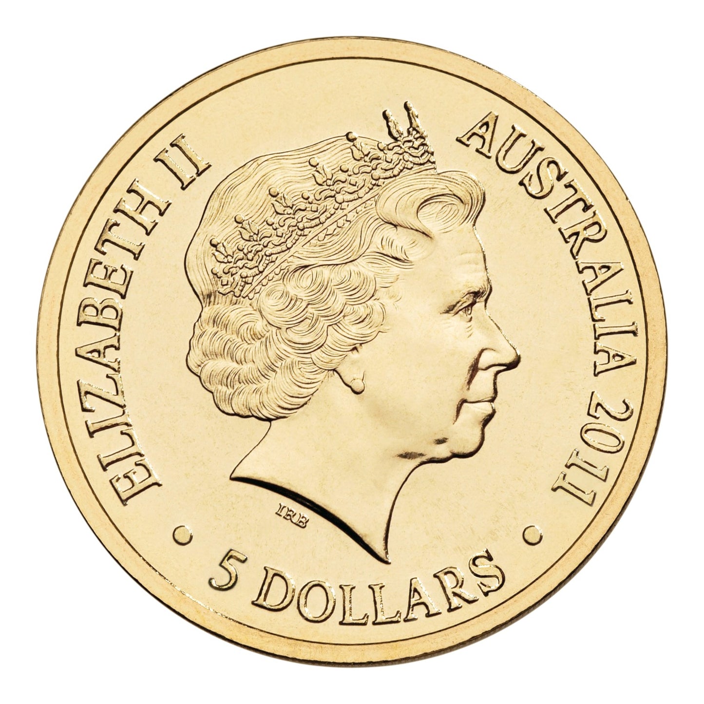 2011 $5 Coin - The Queens Visit (Includes CHOGM $1 Coin)