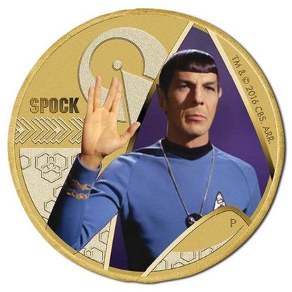 2016 Perth Mint PNC - Star Trek - Spock