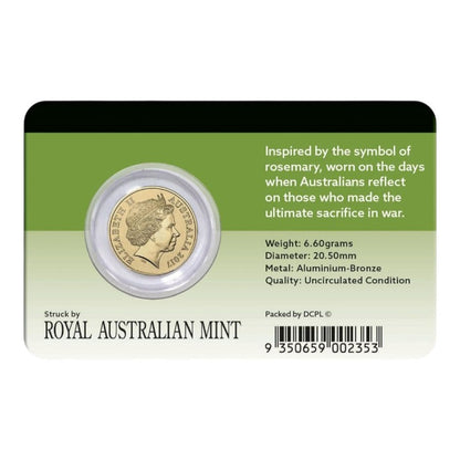2017 $2 Remembrance Day - Uncirculated Coin Pack