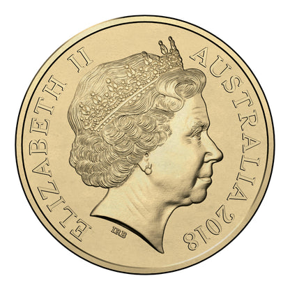 2018 $2 AlBr C Mintmark Coin - Lest We Forget - Eternal Flame