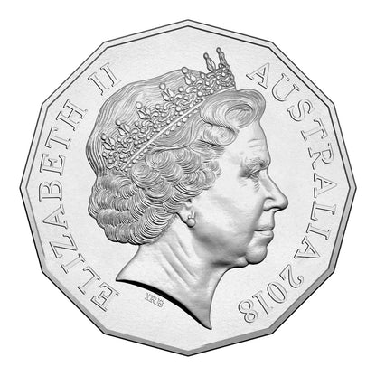 2018 50c Coin - Ford High Octane - 1989 Sierra RS500 Cosworth