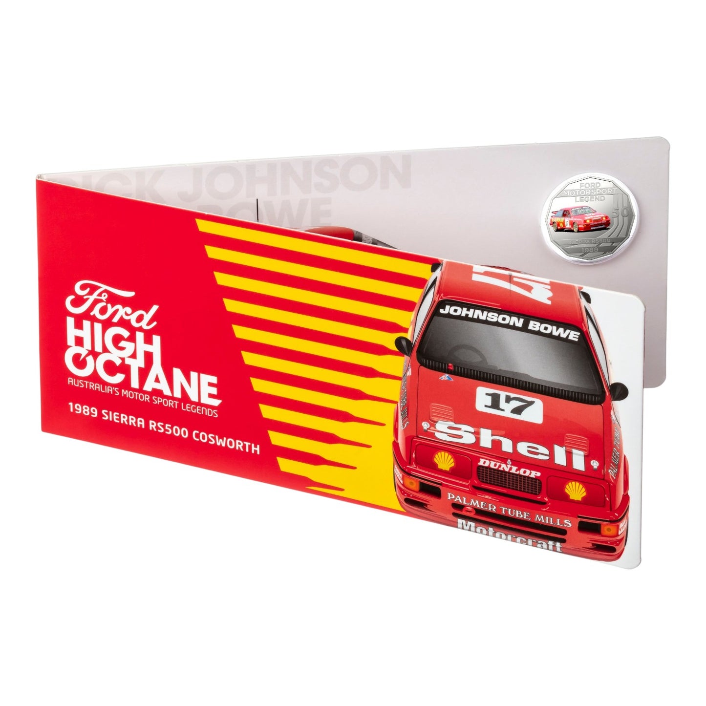 2018 50c Coin - Ford High Octane - 1989 Sierra RS500 Cosworth