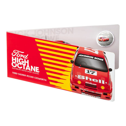 2018 50c Coin - Ford High Octane - 1989 Sierra RS500 Cosworth
