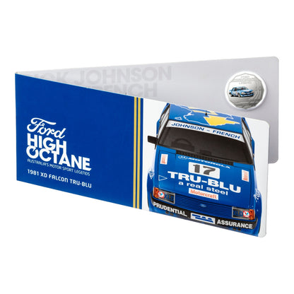 2018 50c Coin - Ford High Octane - 1981 XD Falcon Tru-Blu