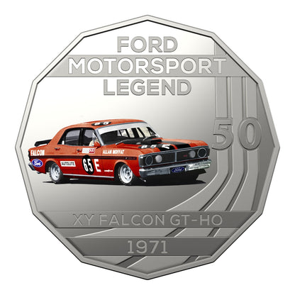 2018 50c Coin - Ford High Octane - 1971 XY Falcon GT-HO Phase III