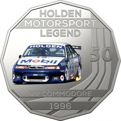 2018 50c Coin - Holden High Octane -  1996 VR Commodore