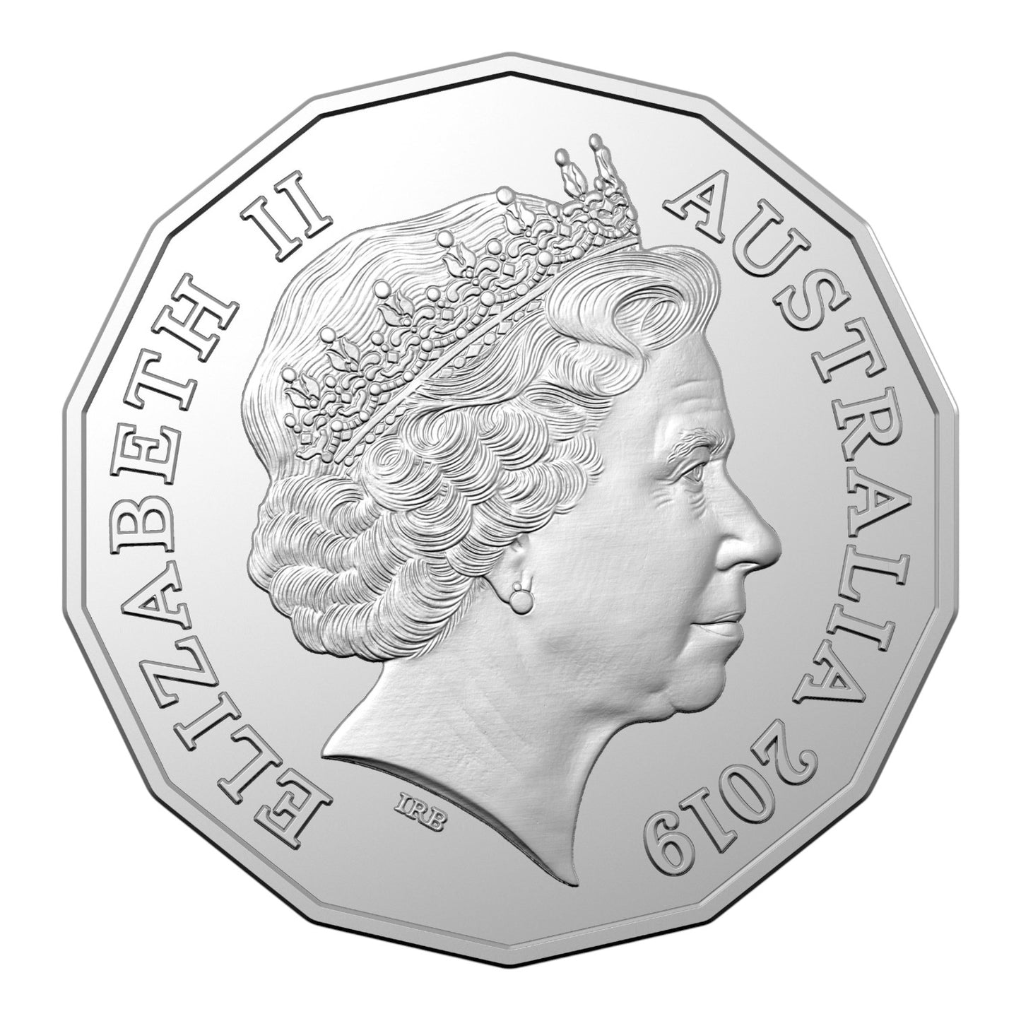 2019 50c Coin - Year of the Pig - Tetra-Decagon Series