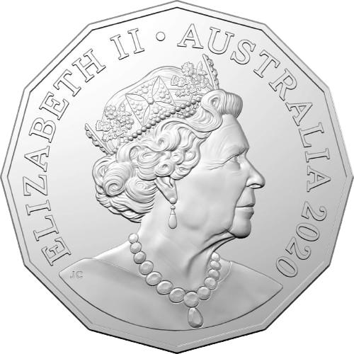 2020 Uncirculated 50c Coin - 50th Anniversary of Skippy the Bush Kangaroo