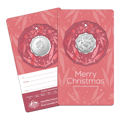 2020 50c Coin Set - Christmas Coin Decoration (Set of 5)
