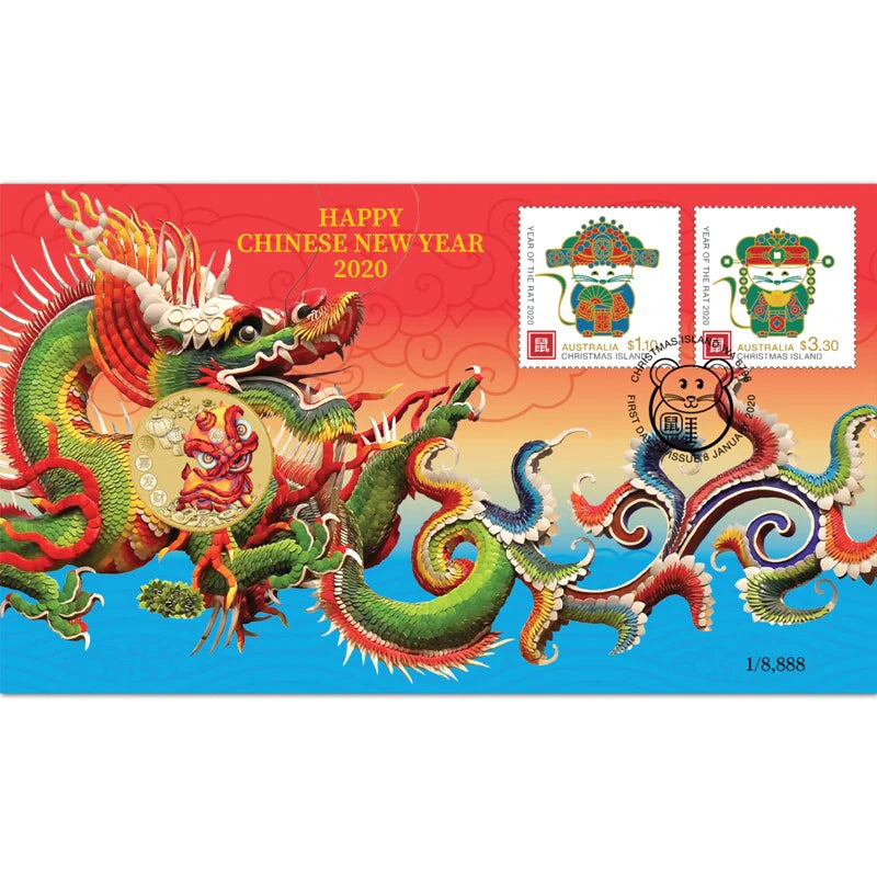 2020 Perth Mint PNC - Happy Chinese New Year