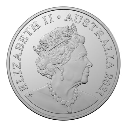 2021 20c CuNi Uncirculated Coin - Mungo Footprint