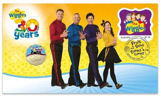 2021 PNC - 30 Years of the Wiggles - 'The New Wiggles' - Loose Change Coins