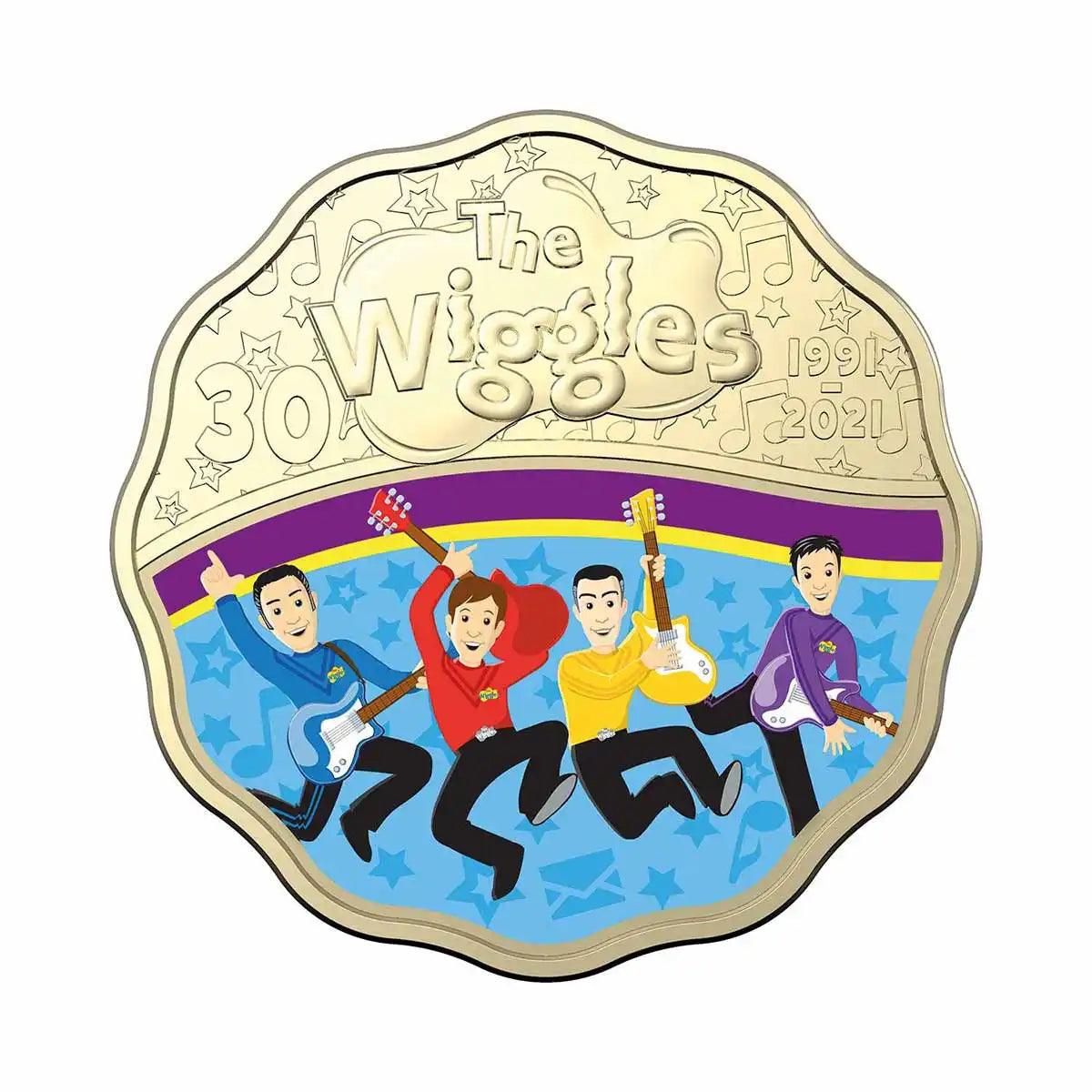 2021 PNC - 30 Years of the Wiggles - 'The Original Wiggles' - Loose Change Coins