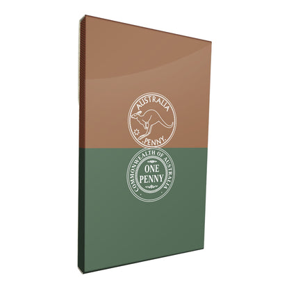 2021 $1 Copper Uncirculated Two Coin Set - Australian Pennies 1911-1964