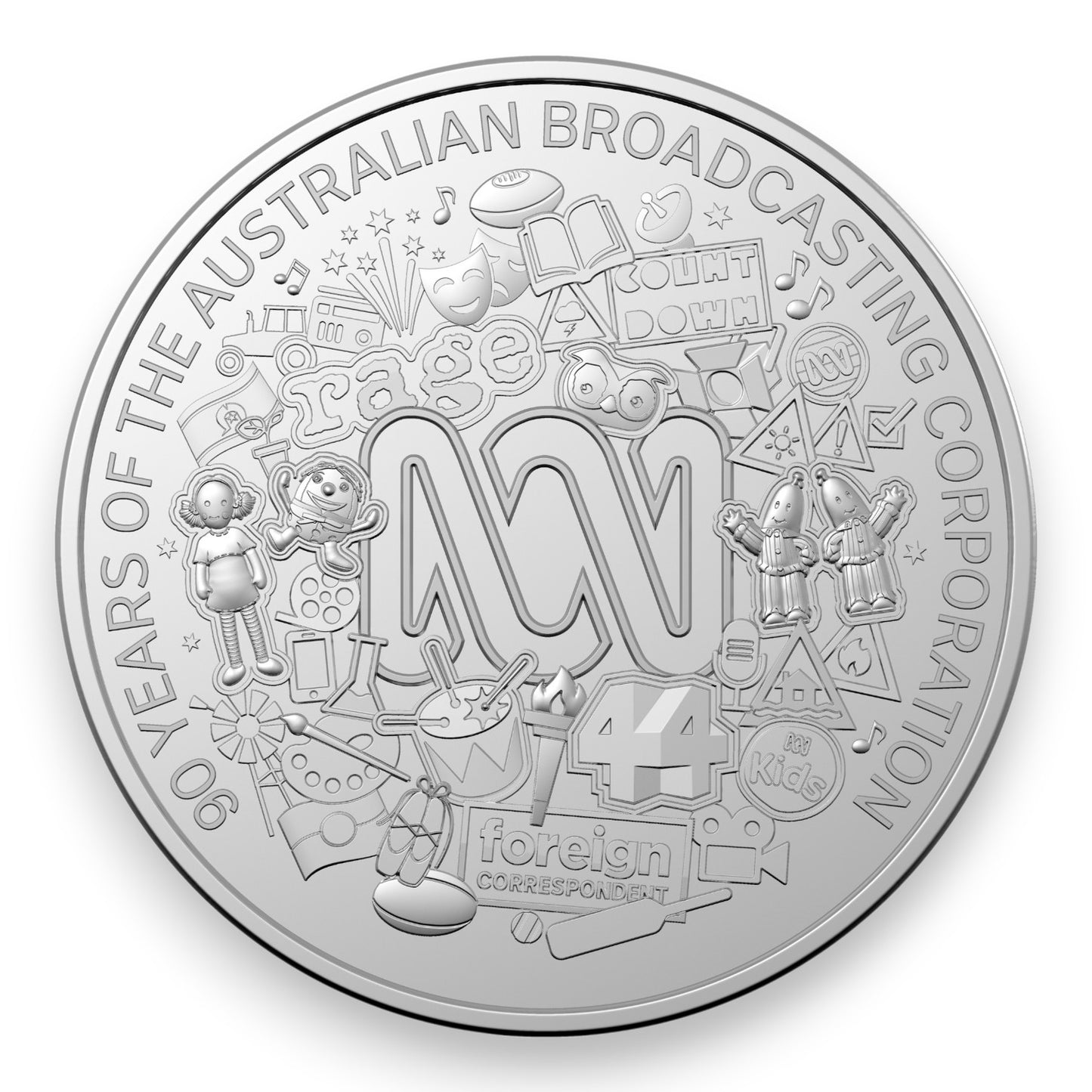 2022 20c Uncirculated Coin - 90th Anniversary of the ABC