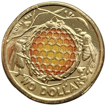 2022 $2 Coin - Australian Honey Bee - Uncirculated