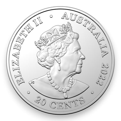 2022 20c Uncirculated Coin - 90th Anniversary of the ABC